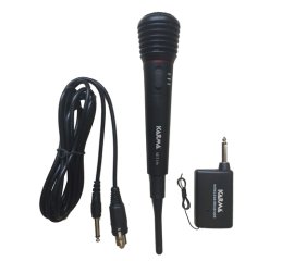 Karma Italiana SET 167 microfono Nero Microfono per karaoke
