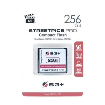 S3+ S3CFSPHS/256GB COMPACTFLASH 256GB