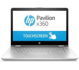 HP Pavilion x360 14-ba034nl Intel® Core™ i3 i3-7100U Ibrido (2 in 1) 35,6 cm (14") Touch screen Full HD 8 GB DDR4-SDRAM 128 GB SSD Windows 10 Home Argento