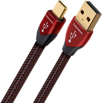 AudioQuest 3m Cinnamon Micro-USB cavo USB USB 2.0 USB A Micro-USB B Nero