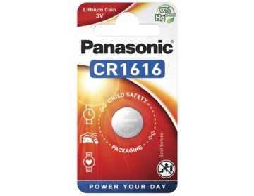 Panasonic CR-1616EL/1B batteria per uso domestico Batteria monouso CR1616 Litio