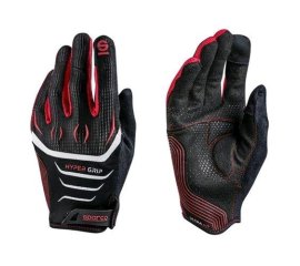 SPARCO HYPERGRIP GUANTI GAMING TG.12 NERO/ROSSO