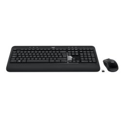 Logitech ADVANCED Combo Wireless Keyboard and Mouse tastiera Mouse incluso RF Wireless QWERTY Italiano Nero