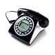 MAJESTIC PHF-MAX-252 TELEFONO FISSO VINTAGE BLACK 2