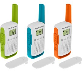 Motorola T42 ricetrasmittente 16 canali Blu, Verde, Arancione, Bianco