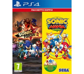 SEGA Sonic Double Pack : Sonic Mania Plus & Sonic Forces Bundle Tedesca, Inglese, ESP, Francese, ITA, Giapponese PlayStation 4