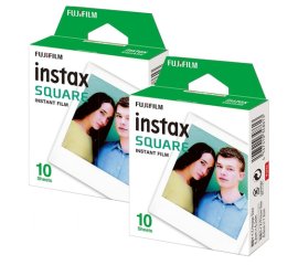 Fujifilm Instax Square pellicola per istantanee 20 pz 62 x 62 mm