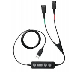 Jabra Link 265 cavo audio USB2.0 2x QD Nero