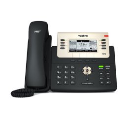 Yealink SIP-T27G telefono IP Nero, Oro 8 linee LCD