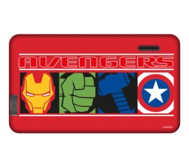 eSTAR MID7388R-AV Hero Marvel Avengers Con Giochi Preinstallati & Cover In Silicone a Tema