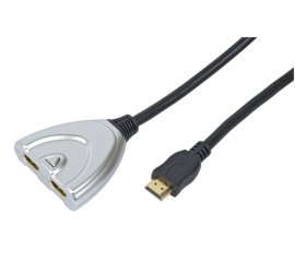 Tristar 28577TR cavo HDMI 0,5 m HDMI tipo A (Standard) 2 x HDMI Type A (Standard) Nero, Grigio