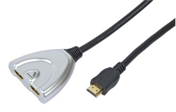 Tristar 28577TR cavo HDMI 0,5 m HDMI tipo A (Standard) 2 x HDMI Type A (Standard) Nero, Grigio