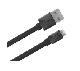 XtremeMac 214049 cavo USB 1,2 m USB A Micro-USB A Nero
