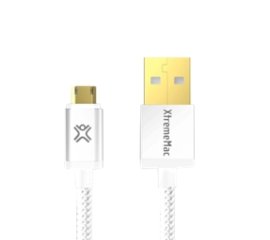 XtremeMac 213598 cavo USB 1,2 m USB A Micro-USB A Bianco