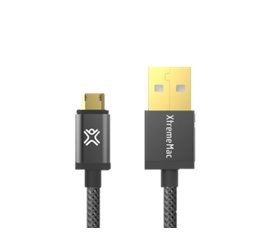 XtremeMac 213597 cavo USB 1,2 m USB A Micro-USB A Nero