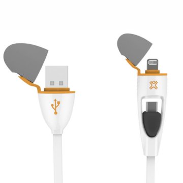 XtremeMac XCL-UNC-13 cavo USB 1,1 m USB 3.2 Gen 1 (3.1 Gen 1) USB A Bianco