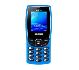 Brondi Eros 4,5 cm (1.77") Nero, Blu Telefono cellulare basico