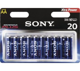 Sony Alk Stamina Plus LR6-AA x20 pcs Batteria monouso Stilo AA Alcalino