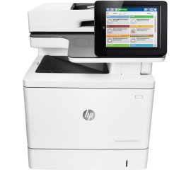 HP Color LaserJet Enterprise Stampante multifunzione M577f, Colore, Stampante per Aziendale, Stampa, copia, scansione, fax, ADF da 100 fogli, Porta USB frontale, Scansione verso e-mail/PDF, Stampa fro