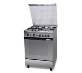 Indesit I6GG1F(X)/I Cucina Gas naturale Gas Stainless steel A