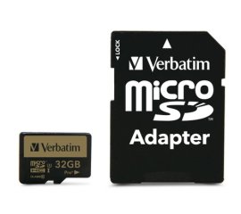 Verbatim Pro+ 32 GB MicroSDHC UHS-I Classe 10
