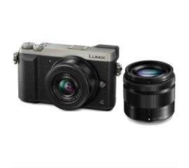Panasonic Lumix DMC-GX80 + H-FS35100 Kit fotocamere SLR 16 MP Live MOS 4592 x 3448 Pixel Nero, Argento