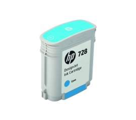 HP Cartuccia inchiostro ciano DesignJet 728, 40 ml