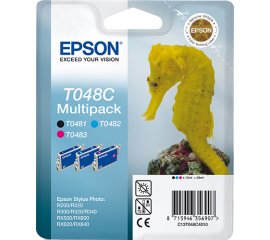 Epson Seahorse Multipack 3 colori Nero, Ciano e Magenta