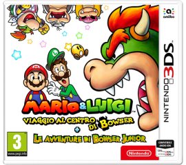 Nintendo Mario & Luigi: Viaggio al centro di Bowser + Le avventure di Bowser Junior, 3DS Standard+Componente aggiuntivo Inglese, ITA Nintendo 3DS