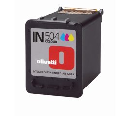 Olivetti Colour ink-jet cartridge IN504 cartuccia d'inchiostro Originale Ciano, Magenta, Giallo