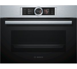 Bosch Serie 8 CSG656BS2 forno 47 L A+ Nero, Stainless steel