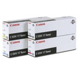 Canon C-EXV17 Toner Yellow cartuccia toner 1 pz Originale Giallo