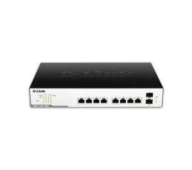 D-Link DGS-1100-10MPP switch di rete Gestito Gigabit Ethernet (10/100/1000) Supporto Power over Ethernet (PoE) Nero, Grigio