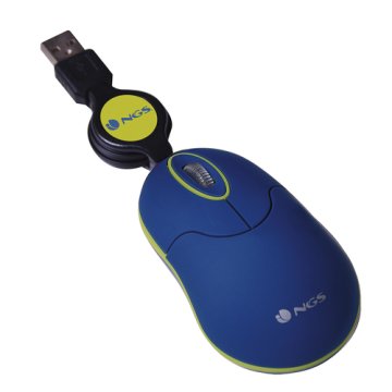 NGS SINBLUE mouse Ambidestro USB tipo A Ottico 1000 DPI