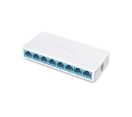 Mercusys MS108 switch di rete Gestito Fast Ethernet (10/100) Bianco