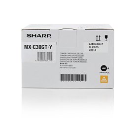 Sharp MXC30GTY cartuccia toner 1 pz Originale Giallo