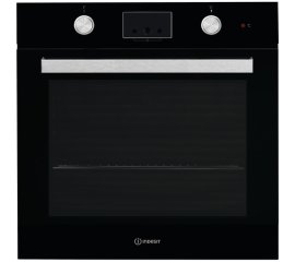 Indesit IFW 65Y0 J BL forno 66 L A Nero, Stainless steel