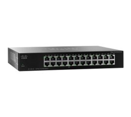 Cisco Small Business SG110-24HP Non gestito L2 Gigabit Ethernet (10/100/1000) Supporto Power over Ethernet (PoE) 1U Nero