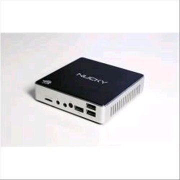 NILOX USFFQCNX2GB64 ATOM QUAD-CORE Z8350 1.92GHz RAM 2GB-eMMC 64GB-WIN 10 HOME ITALIA NERO