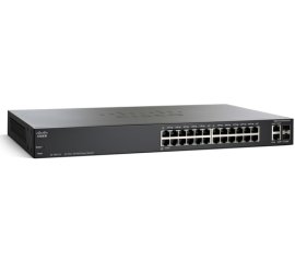 Cisco Small Business SF200-24FP Gestito L2 Fast Ethernet (10/100) Supporto Power over Ethernet (PoE) 1U Nero