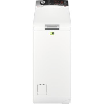 AEG LTX7C562C lavatrice Caricamento dall'alto 6 kg 1500 Giri/min Nero, Argento, Bianco
