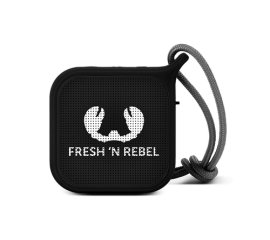 Fresh 'n Rebel Rockbox Pebble 1RB0500BL - Altoparlante portatile Bluetooth splashproof, nero