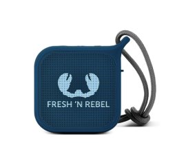 Fresh 'n Rebel Rockbox Pebble 1RB0500IN - Altoparlante portatile Bluetooth splashproof, blu indigo