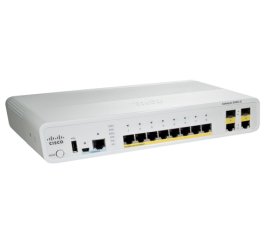 Cisco Catalyst WS-C2960C-8PC-L switch di rete Gestito L2 Fast Ethernet (10/100) Supporto Power over Ethernet (PoE) Bianco