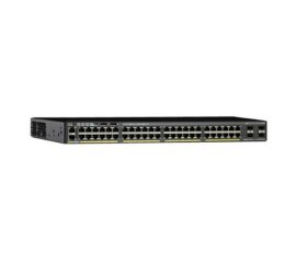Cisco Catalyst WS-C2960X-48FPD-L switch di rete Gestito L2 Gigabit Ethernet (10/100/1000) Supporto Power over Ethernet (PoE) Nero