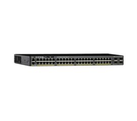 Cisco Small Business WS-C2960X-48LPS-L switch di rete Gestito L2/L3 Gigabit Ethernet (10/100/1000) Supporto Power over Ethernet (PoE) 1U Nero