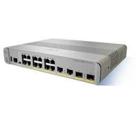 Cisco Catalyst WS-C3560CX-12TC-S switch di rete Gestito L2/L3 Gigabit Ethernet (10/100/1000) Grigio, Bianco