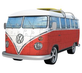 Ravensburger VW Bus T1 Campervan Puzzle 3D 162 pz Arte