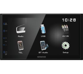 Kenwood Electronics DMX110BT Ricevitore multimediale per auto Nero 50 W Bluetooth