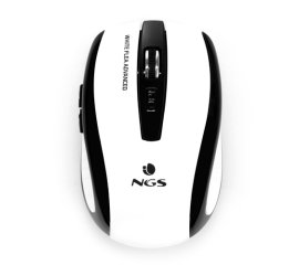 NGS White Flea Advanced mouse Mano destra RF Wireless Ottico 1600 DPI